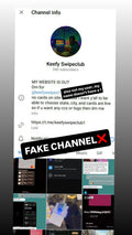 BEWARE OF FAKES