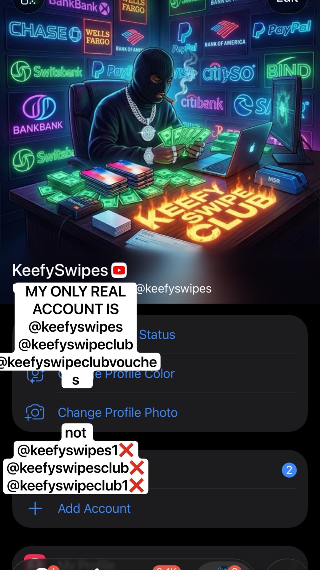 BEWARE OF FAKES
