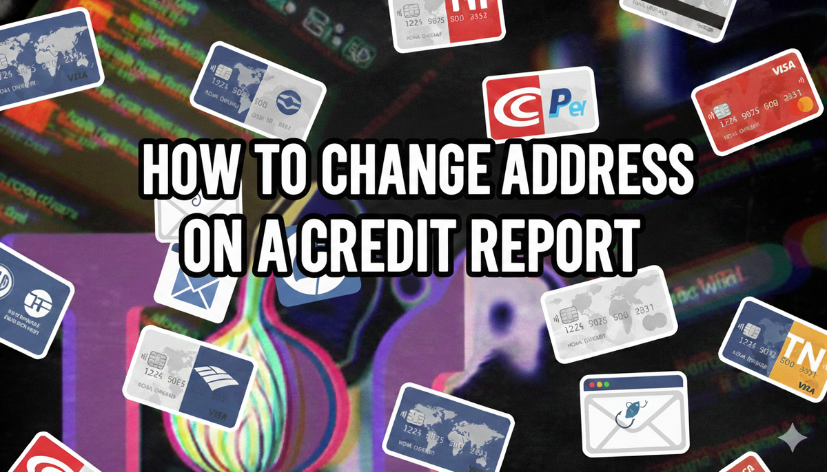 How To Change Address On A Credit Report