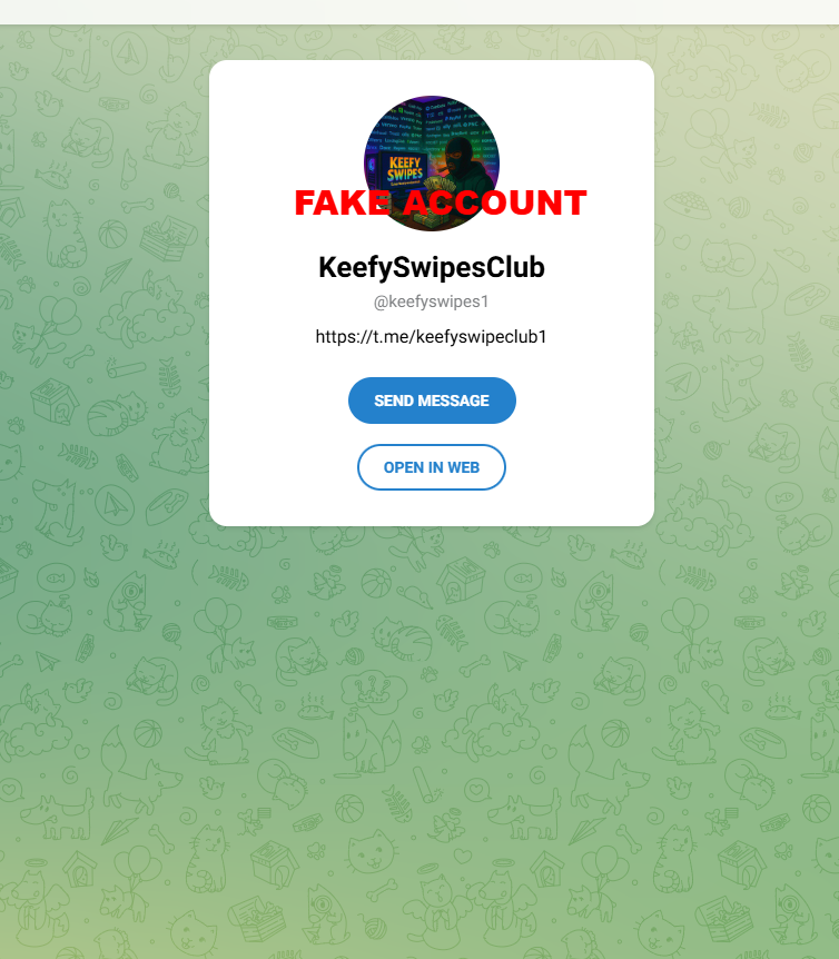 BEWARE OF FAKES