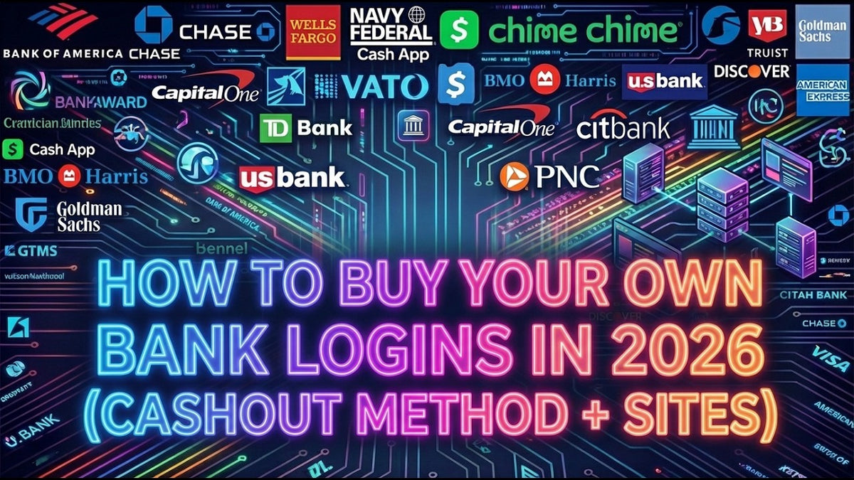 2026 Bank Log Webites (Mail + Fullz Access)